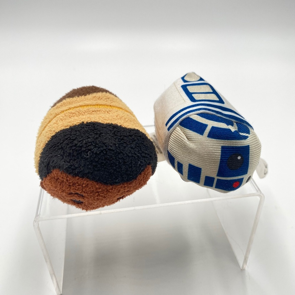 Star‎ Wars Tsum Tsum Plush Set R2D2 & Lando Calrissian Disney Just Play 4"